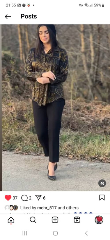 شومیز ساتن ابریشم