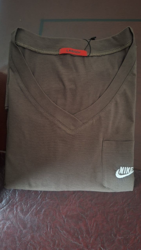 تیشرت زنانه نخ پنبه سوپر یقه هفت با گلدوزی NIKE |فری سایز(از سایز 38 تا 44) |راحت ، باکیفیت و متفاوت